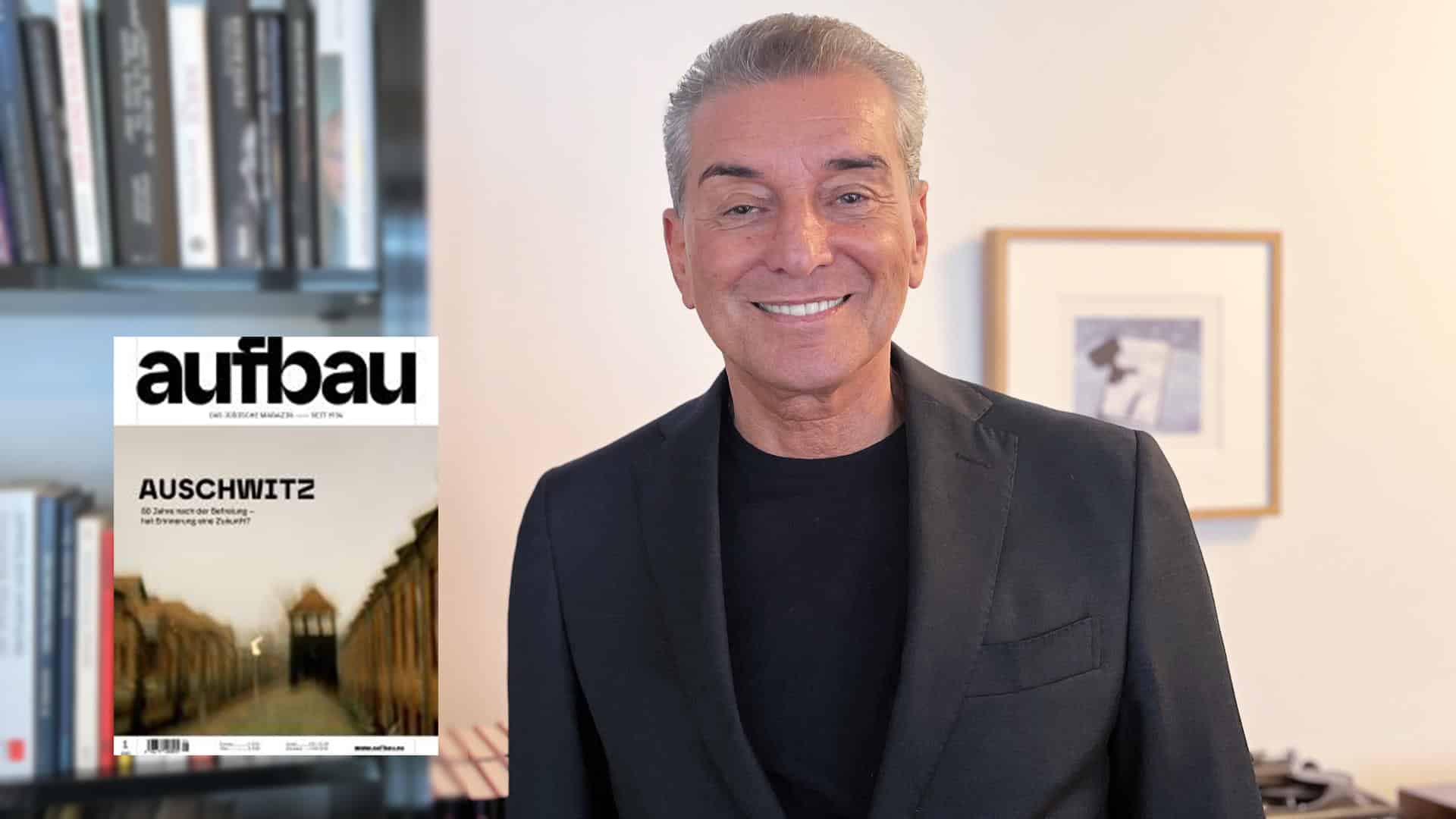 Michel Friedman als neuer Herausgeber der Zeitschrift „Aufbau“